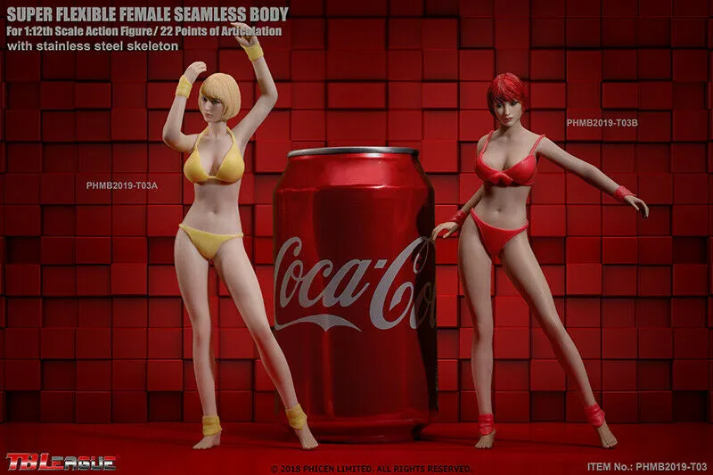 In-stock 1/12 TBLeague Female Seamless Body PHMB2019-T03