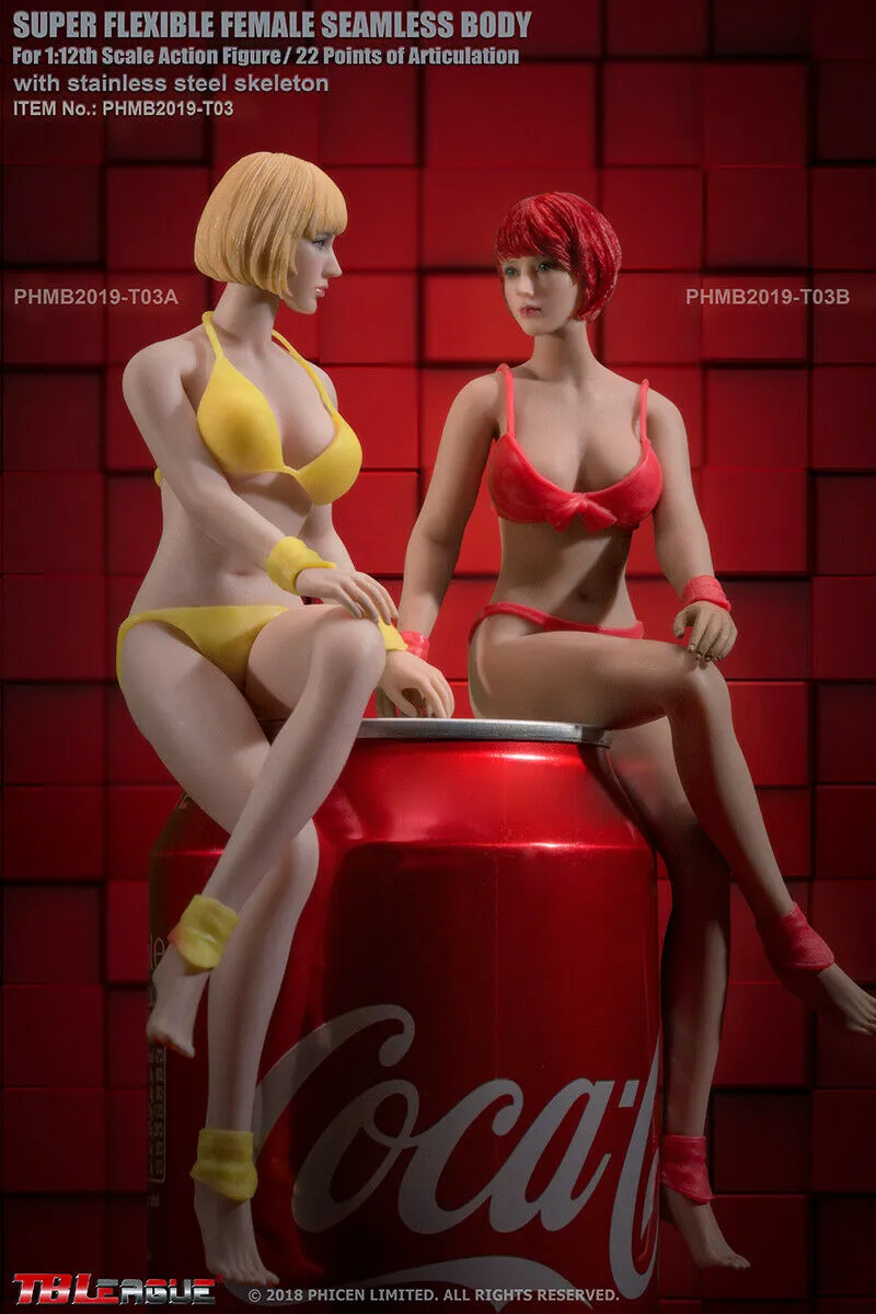 In-stock 1/12 TBLeague Female Seamless Body PHMB2019-T03