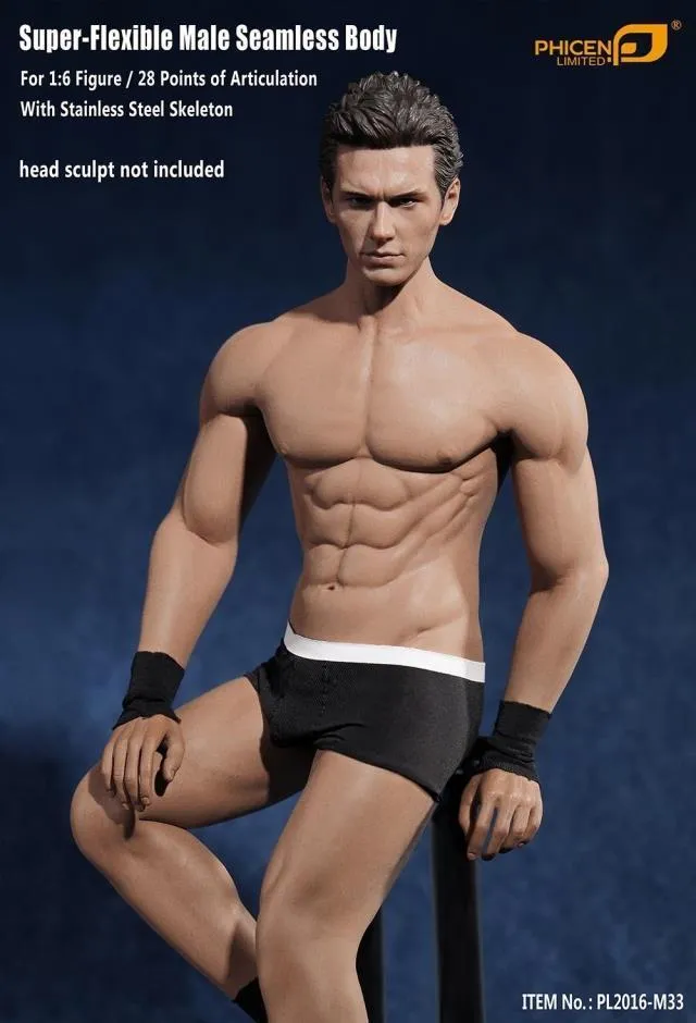 In-Stock 1/6 TBLeague Phicen Male Body Collection M30 M31 M32 M33 M34 M35 M36A M36B