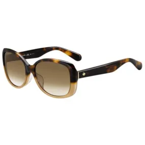 Kate Spade Women's Sunglasses - Havana Beige Cat Eye | KATE SPADE AMBERLYN/F/S 0XLT/LA