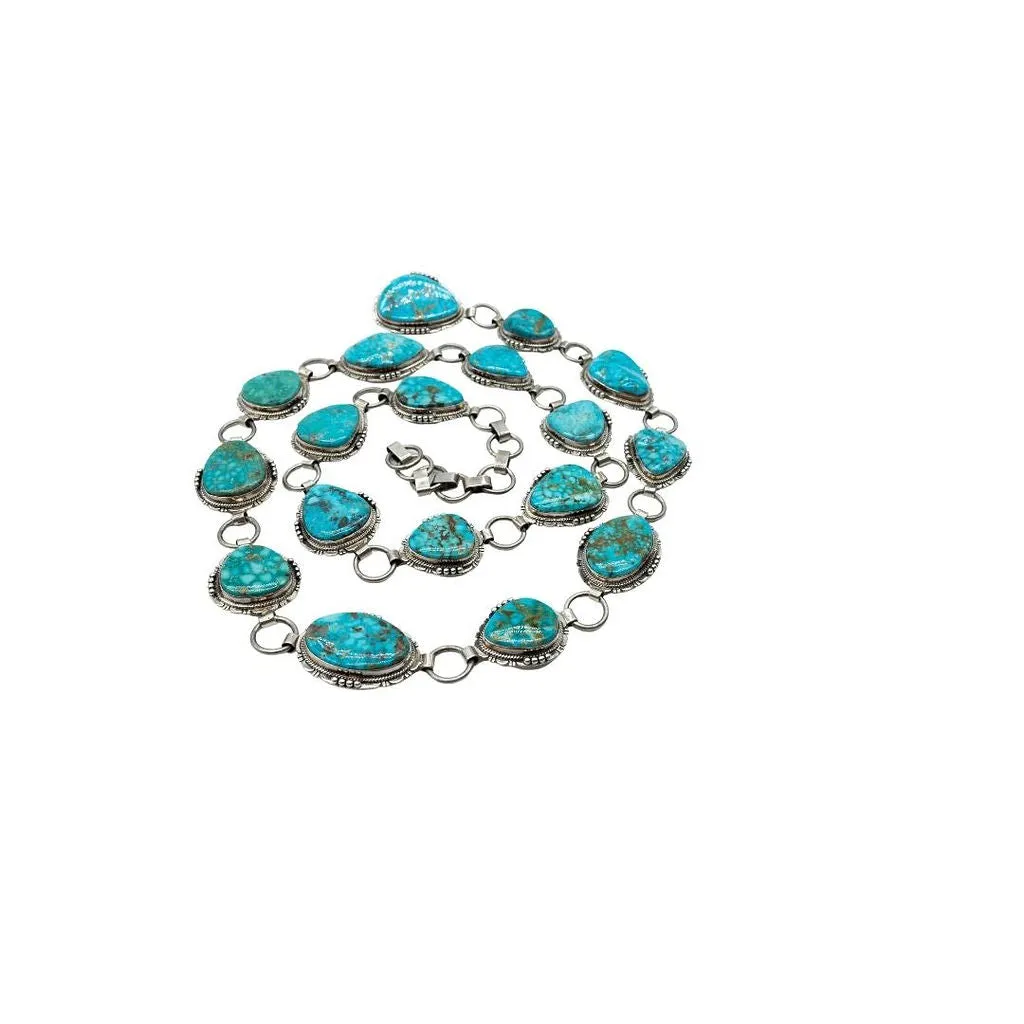 Kingman Turquoise Link Belt