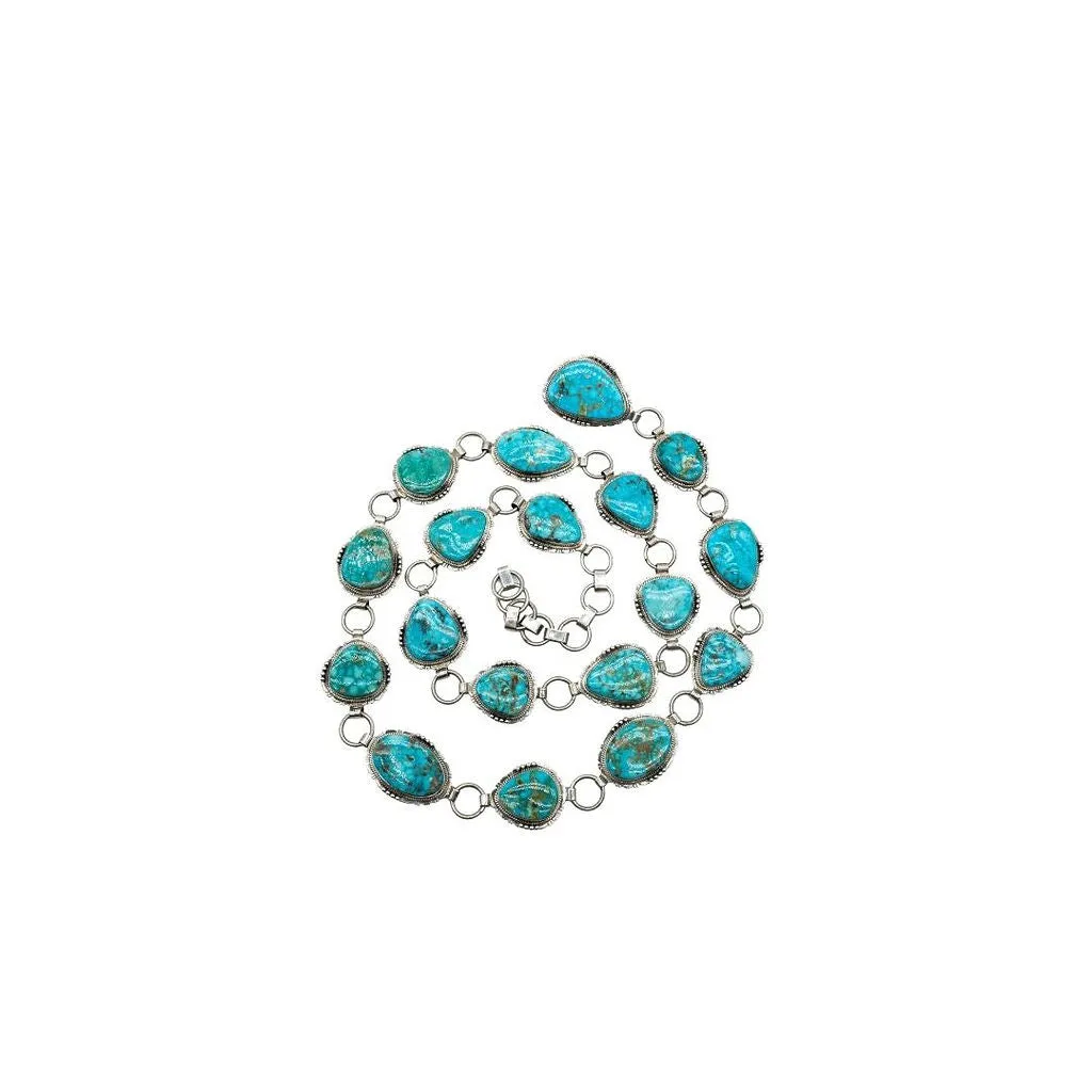 Kingman Turquoise Link Belt