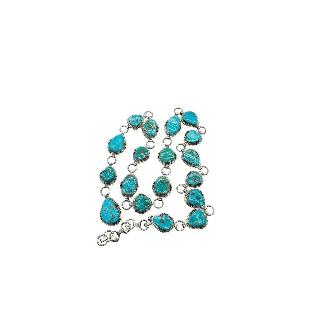 Kingman Turquoise Link Belt
