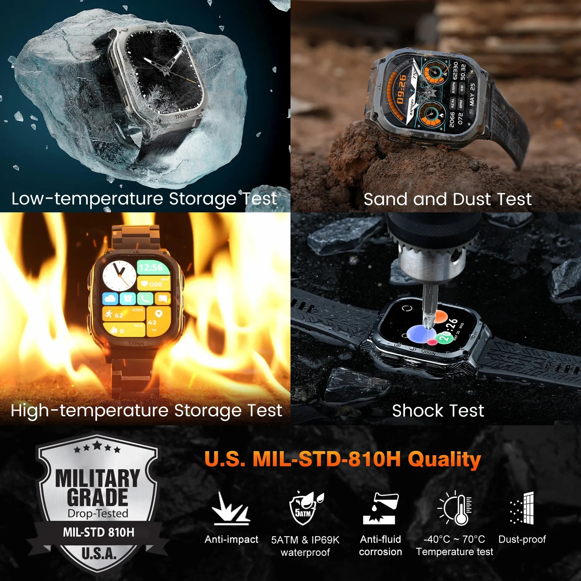 KOSPET TANK M3 Smart Watch