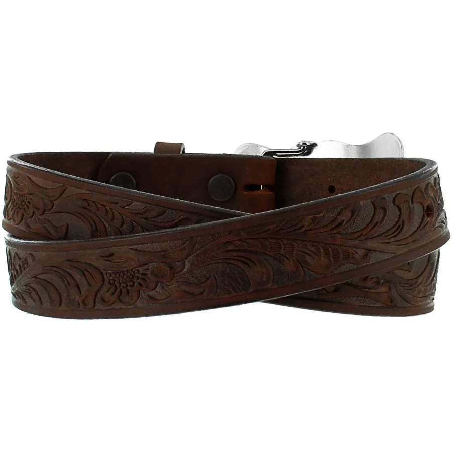 Leegin Embossed Cowhide Boys Belt Style 0189D