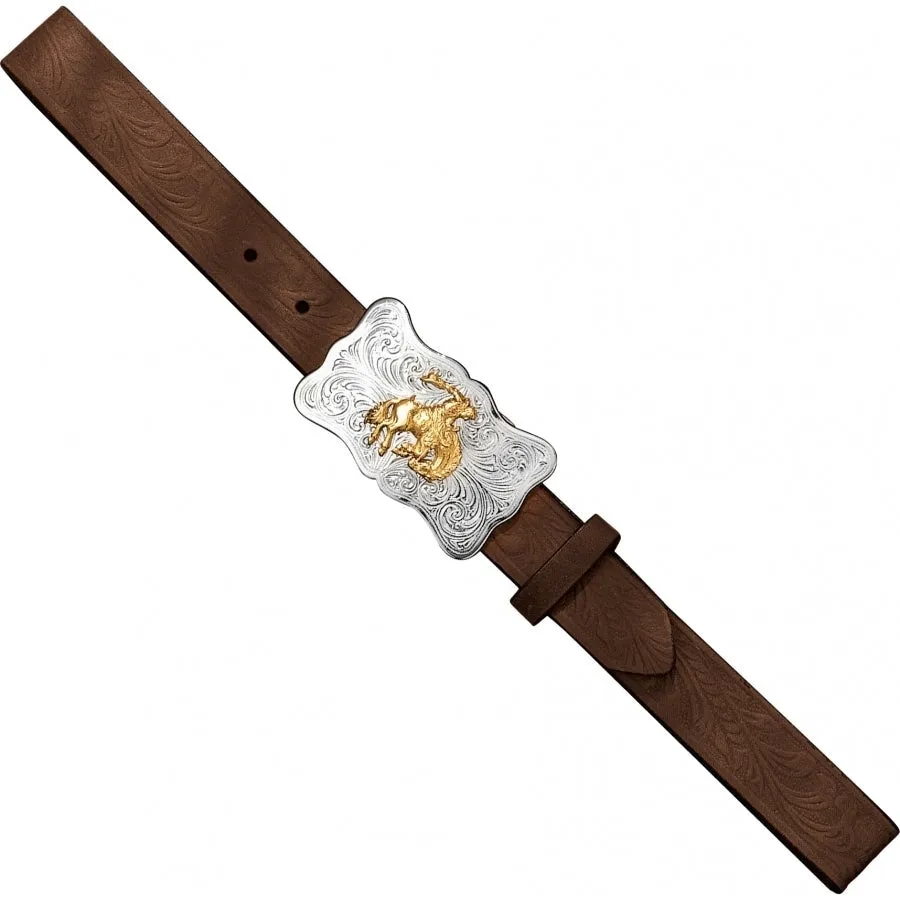 Leegin Embossed Cowhide Boys Belt Style 0189D