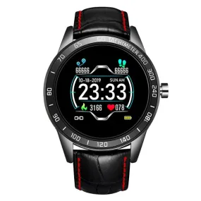 LIGE Steel Band Smart Watch Men.
