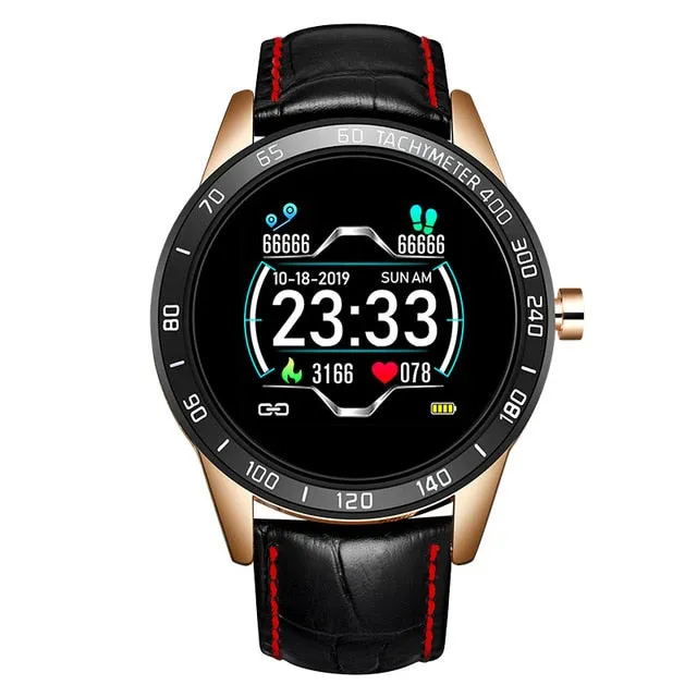 LIGE Steel Band Smart Watch Men.