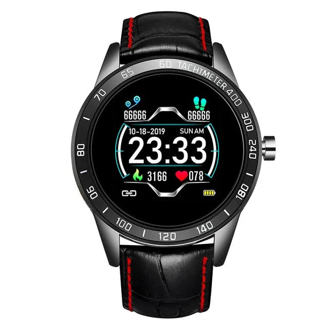 LIGE Steel Band Smart Watch Men.