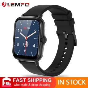 Men Women 1.69 inch Full Touch Screen Fitness Tracker, Waterproof