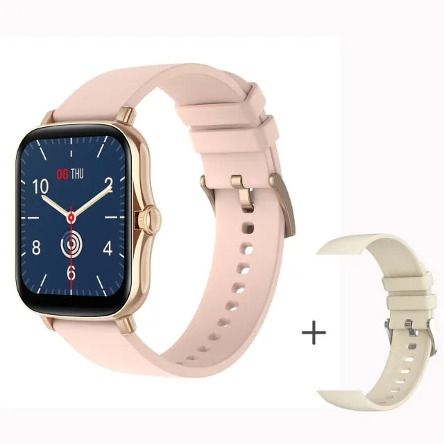 Men Women 1.69 inch Full Touch Screen Fitness Tracker, Waterproof