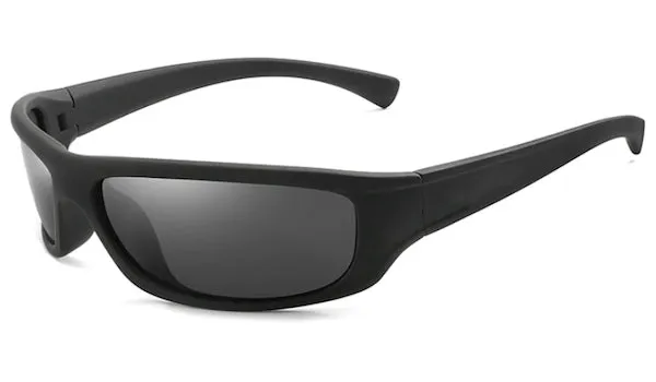 Mens Black Sports Sunglasses - Stylish and Durable for Active Lifestyles