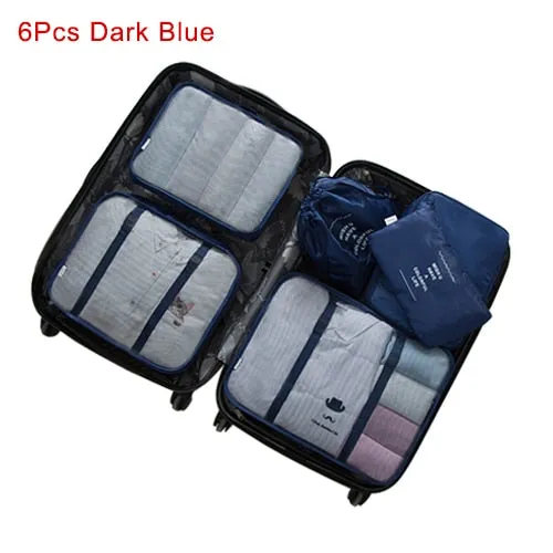 Mihawk Travel Bags Sets Waterproof Packing