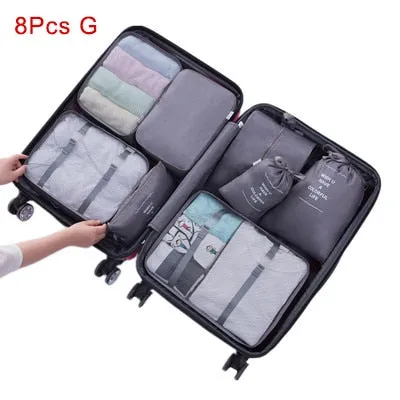 Mihawk Travel Bags Sets Waterproof Packing