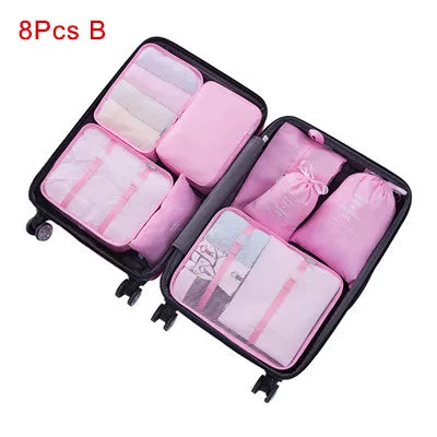 Mihawk Travel Bags Sets Waterproof Packing