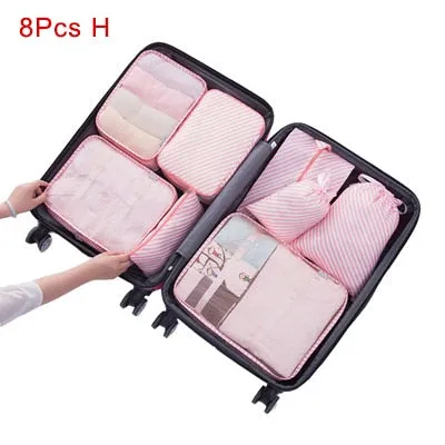 Mihawk Travel Bags Sets Waterproof Packing