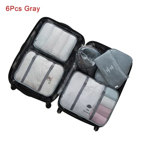 Mihawk Travel Bags Sets Waterproof Packing