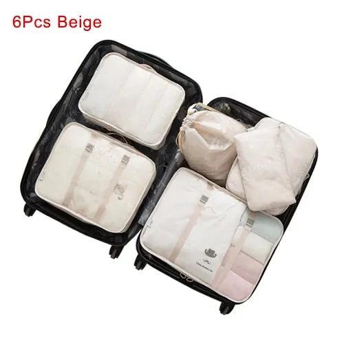 Mihawk Travel Bags Sets Waterproof Packing