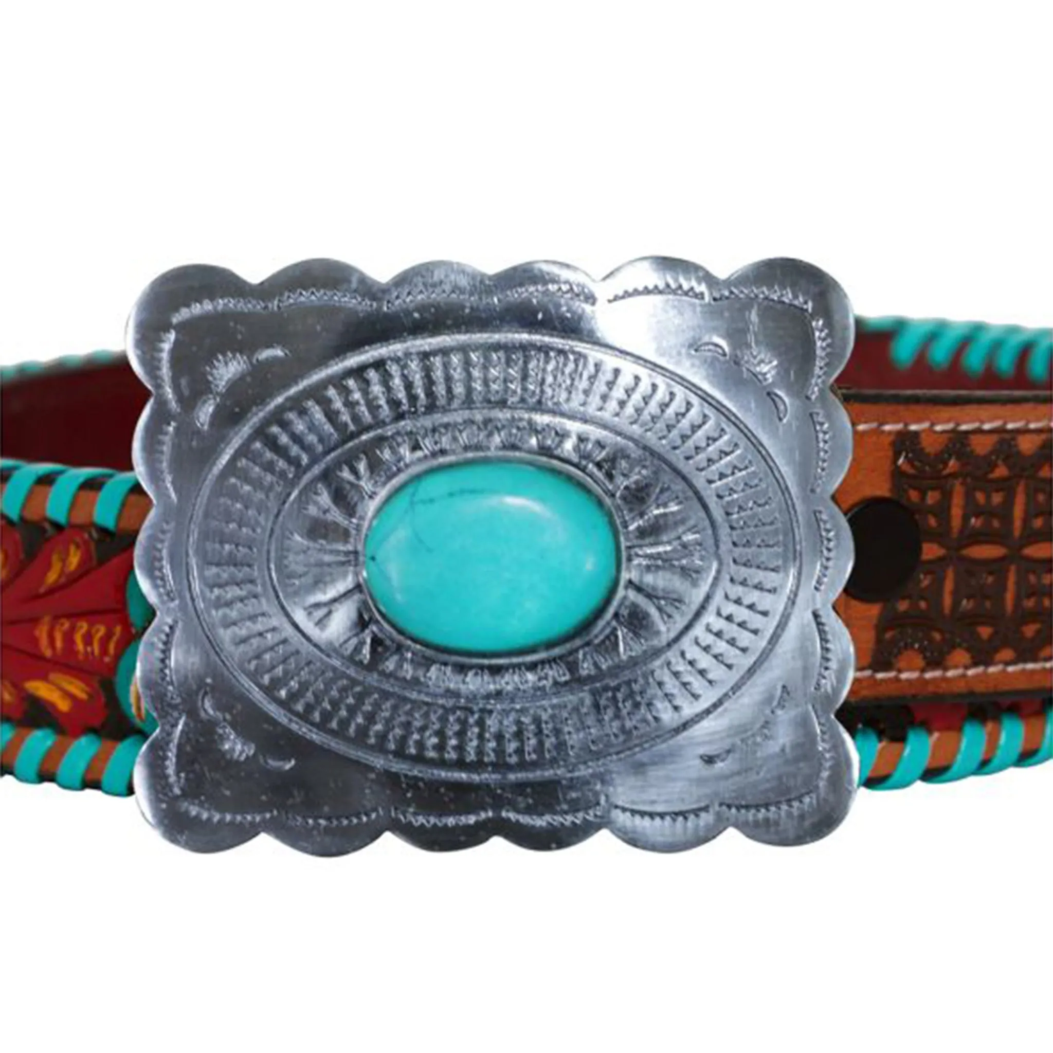 Myra Women's Forest Tooled Belt