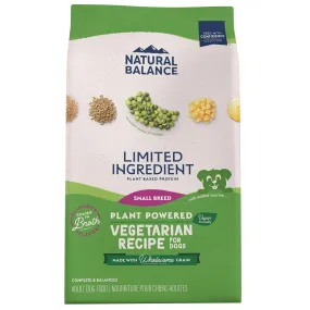 Natural Balance Pet Foods Limited Ingredient Plant Powered Small Breed Dry Dog Food 12lb