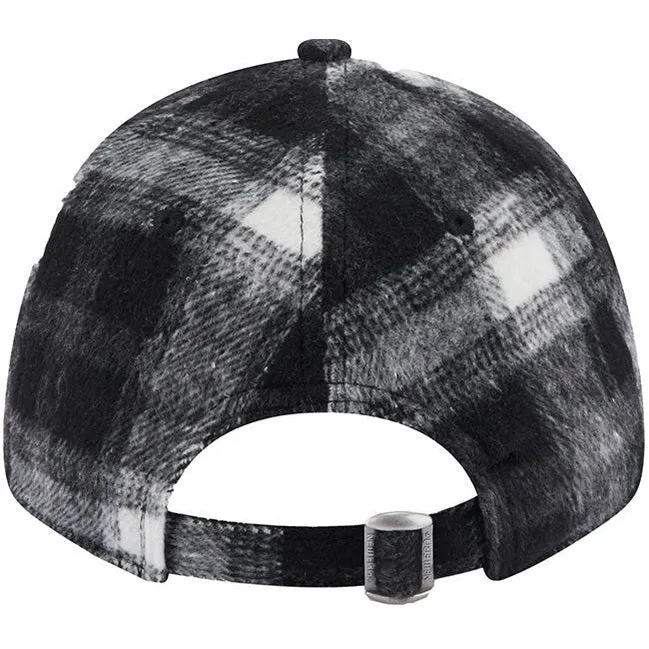 New Era Accessories Plaid 9Forty NY Yankees Black White