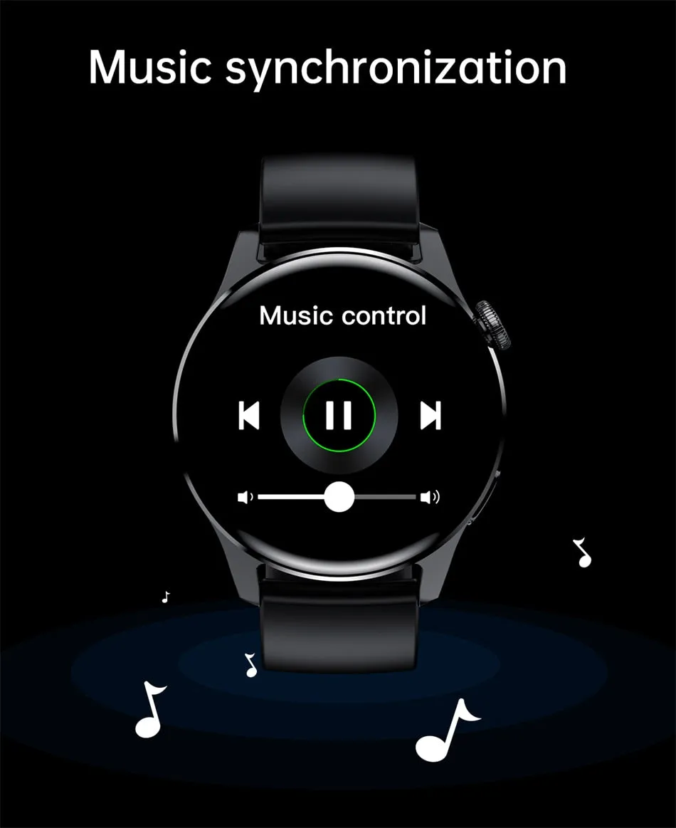 New For HUAWEI Smart Watch Men Waterproof Heart rate Sport Fitness Tracker Bluetooth Call Smartwatch Man For Android IOS