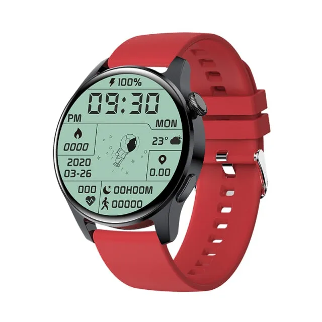 New For HUAWEI Smart Watch Men Waterproof Heart rate Sport Fitness Tracker Bluetooth Call Smartwatch Man For Android IOS