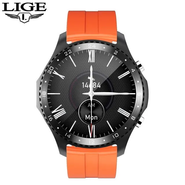 New Men Smart Watch Real Time Weather Forecast Activity Tracker Heart Rate Monitor Sports Women Smart Watch Men For Android IOS