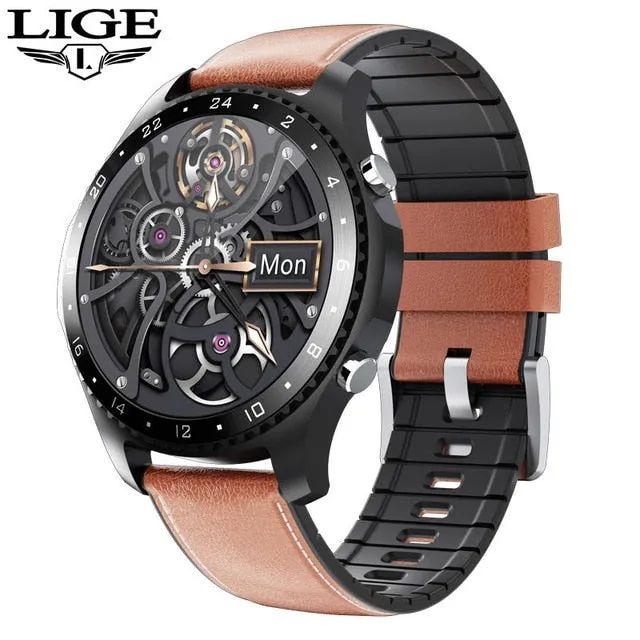 New Men Smart Watch Real Time Weather Forecast Activity Tracker Heart Rate Monitor Sports Women Smart Watch Men For Android IOS