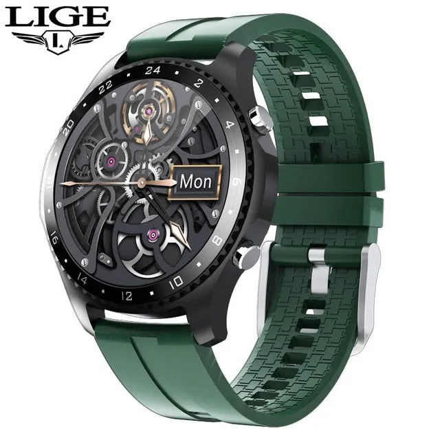 New Men Smart Watch Real Time Weather Forecast Activity Tracker Heart Rate Monitor Sports Women Smart Watch Men For Android IOS