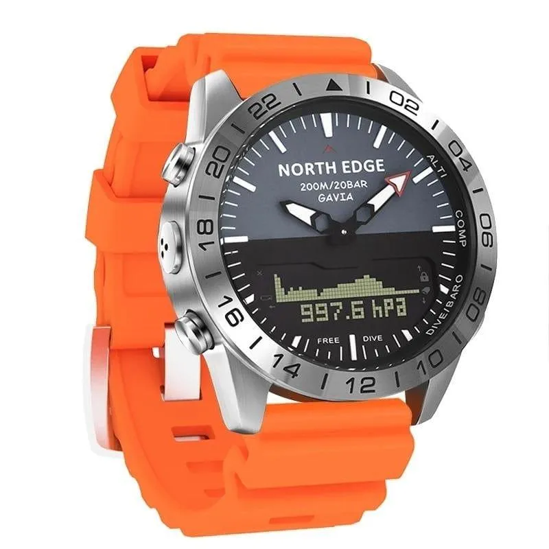 NORTH EDGE Gavia 2 Digital Smart Watch Mens