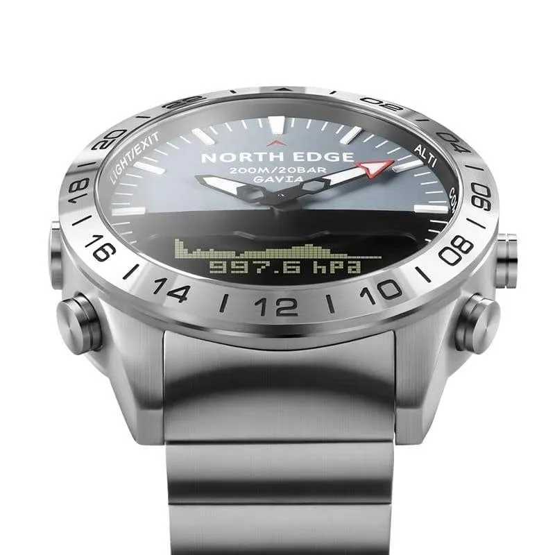 NORTH EDGE Gavia 2 Digital Smart Watch Mens
