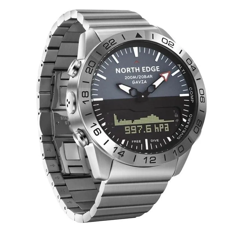 NORTH EDGE Gavia 2 Digital Smart Watch Mens