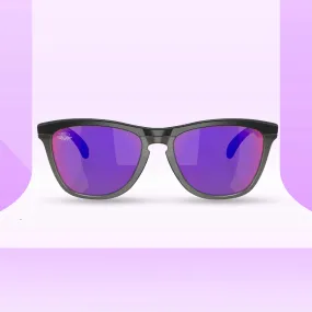 Oakley Frogskins Range Matte Black/ Matte Grey Smoke Prizm road Sunglass