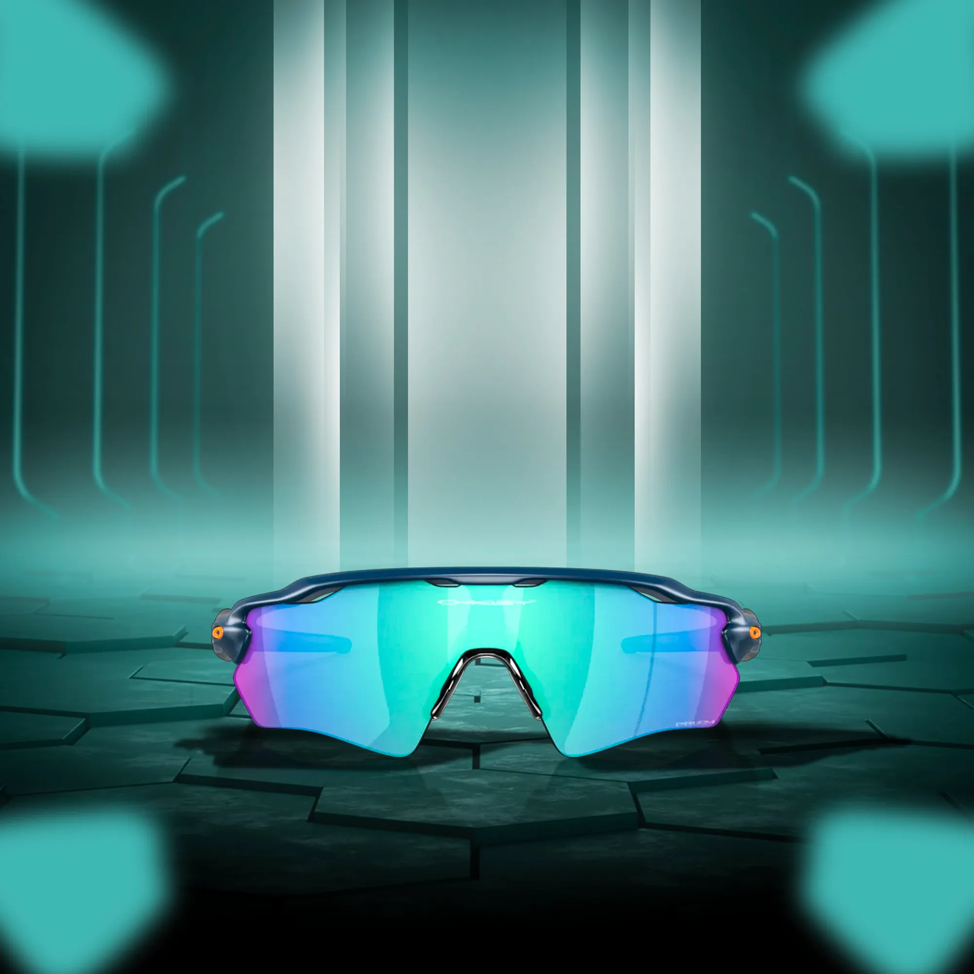 Oakley Radar EV XS Path Matte Poseidon Prizm Sapphire Sunglass