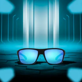 Oakley Split Shot Matte Black Prizm Sapphire Polarised Sunglass