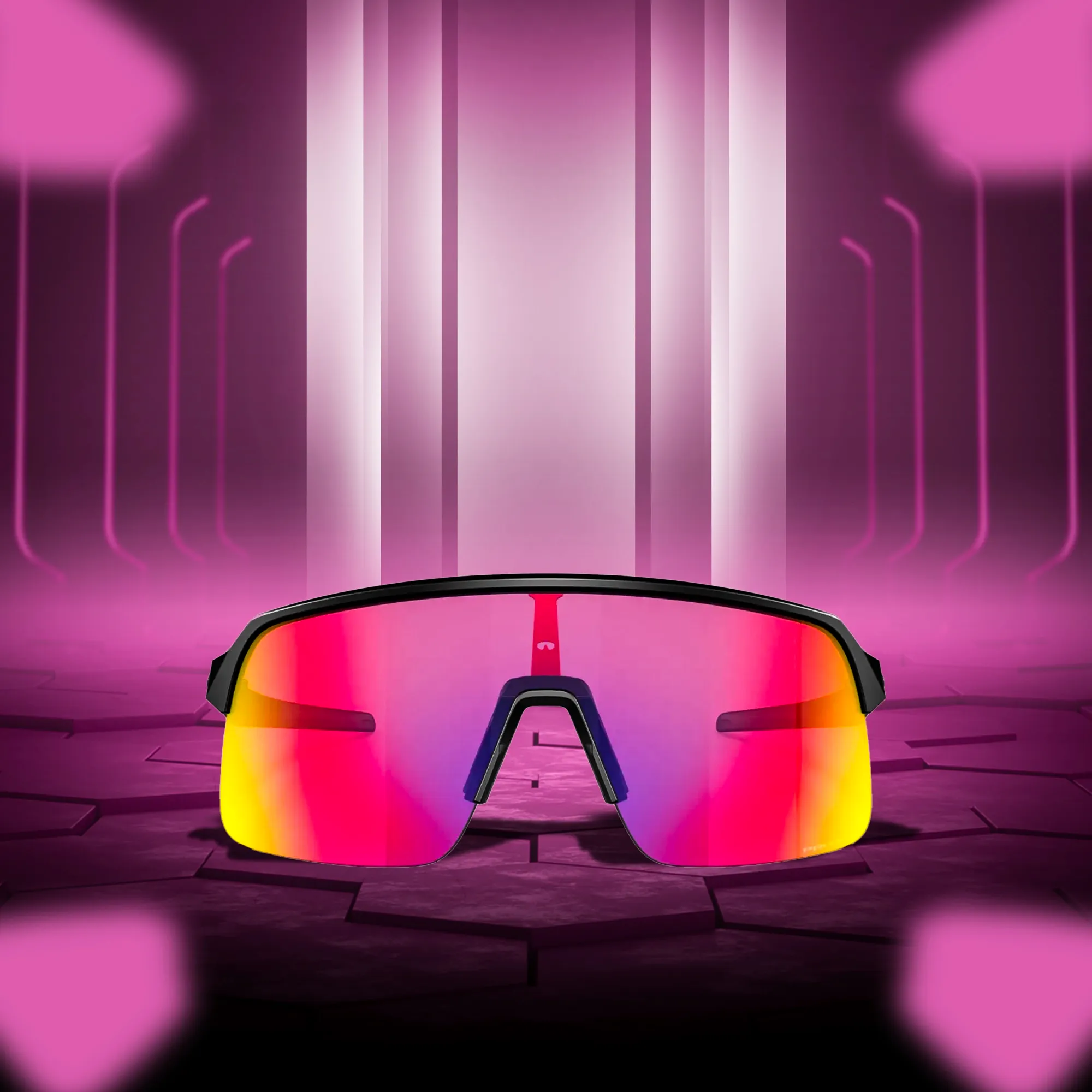 Oakley Sutro Lite Matte Black Prizm Road Sunglass