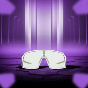 Oakley Sutro white matte Clear Photochromic Sunglass