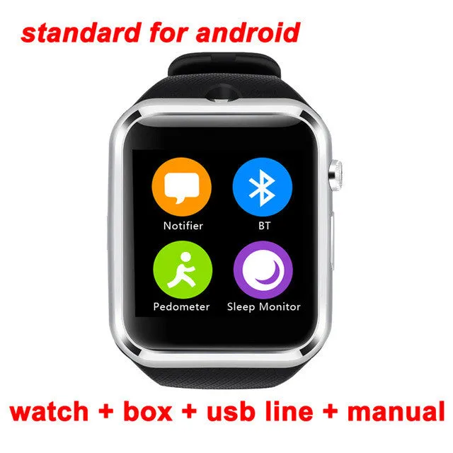 Original Interpad R9 Smart Watch Android Bluetooth Pedometer Fitness Tracker With SIM TF Camera