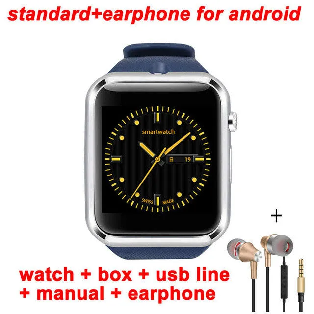 Original Interpad R9 Smart Watch Android Bluetooth Pedometer Fitness Tracker With SIM TF Camera