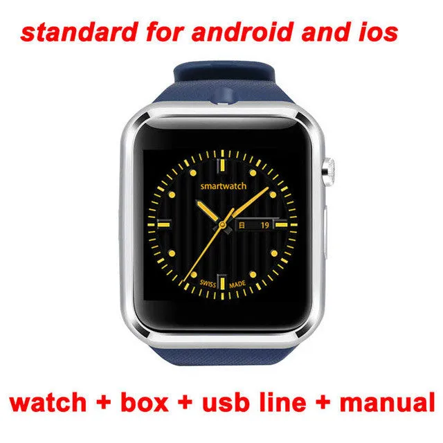Original Interpad R9 Smart Watch Android Bluetooth Pedometer Fitness Tracker With SIM TF Camera