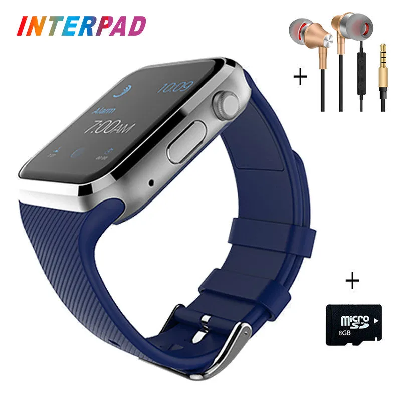 Original Interpad R9 Smart Watch Android Bluetooth Pedometer Fitness Tracker With SIM TF Camera