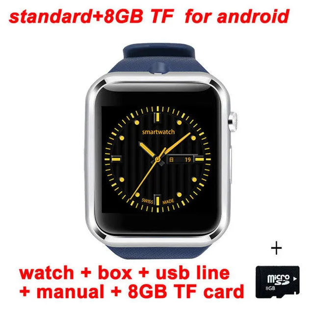 Original Interpad R9 Smart Watch Android Bluetooth Pedometer Fitness Tracker With SIM TF Camera