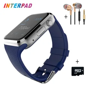 Original Interpad R9 Smart Watch Android Bluetooth Pedometer Fitness Tracker With SIM TF Camera