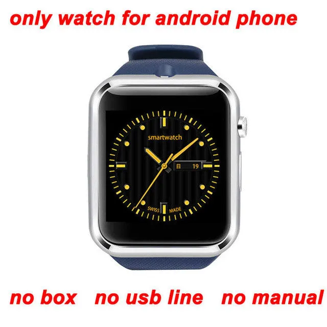 Original Interpad R9 Smart Watch Android Bluetooth Pedometer Fitness Tracker With SIM TF Camera