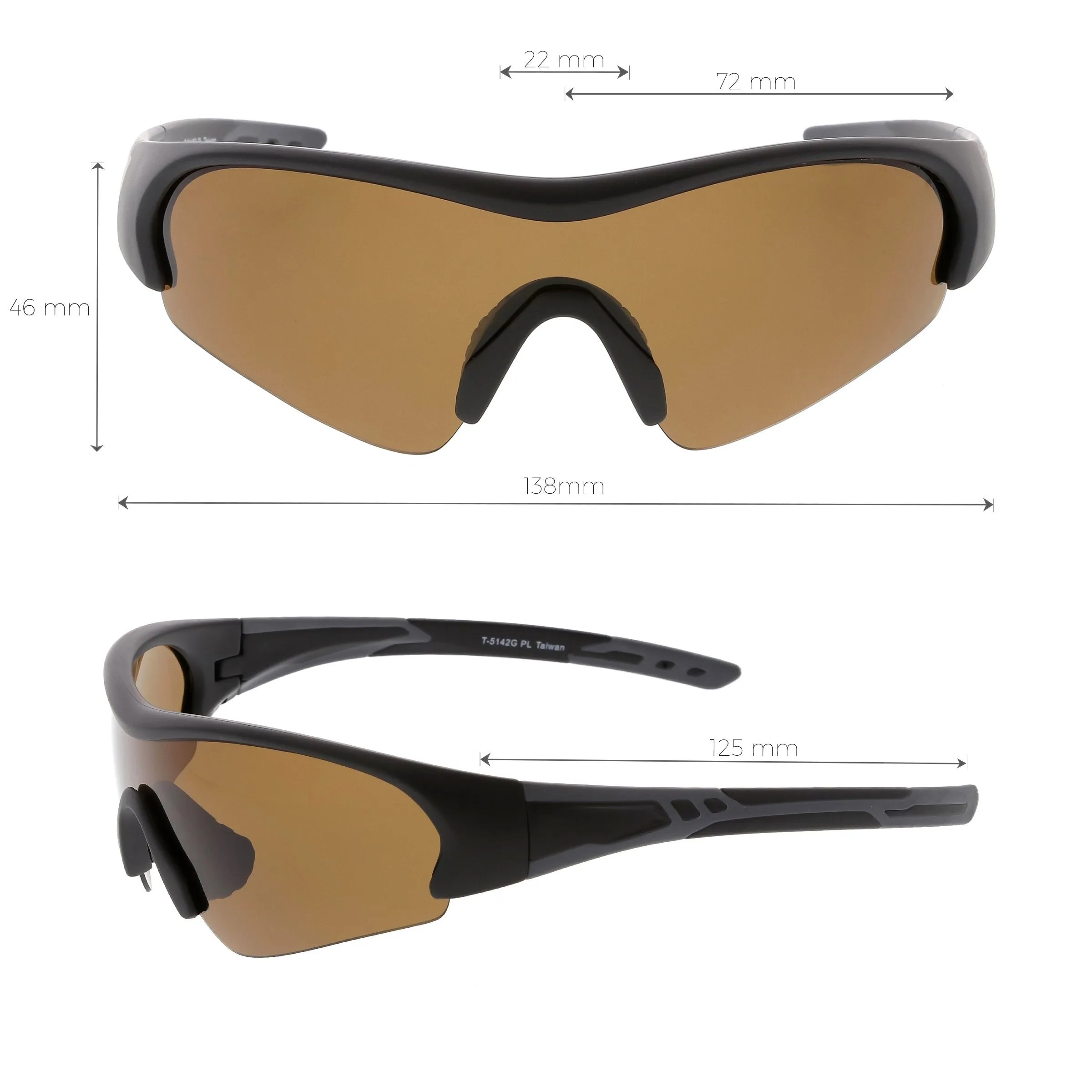 Outdoor Sports Shield Sunglasses