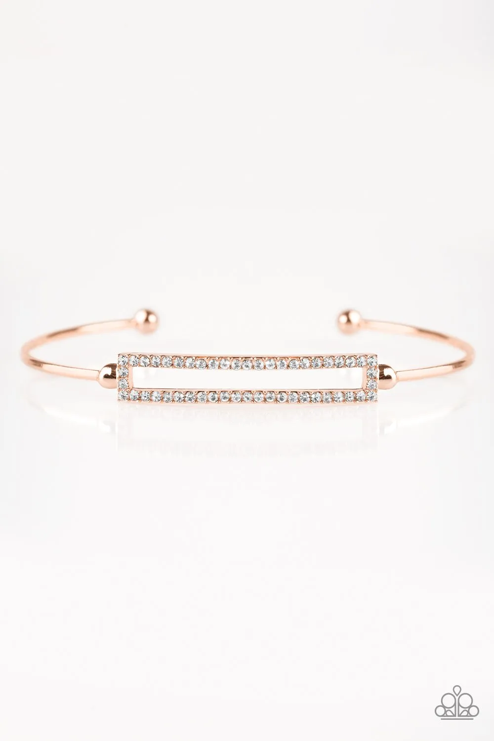 Paparazzi Bracelet ~ Money In The Bank - Rose Gold