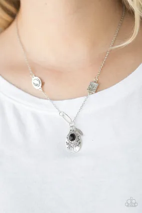 Paparazzi Necklace ~ Wanderlust Way - Black