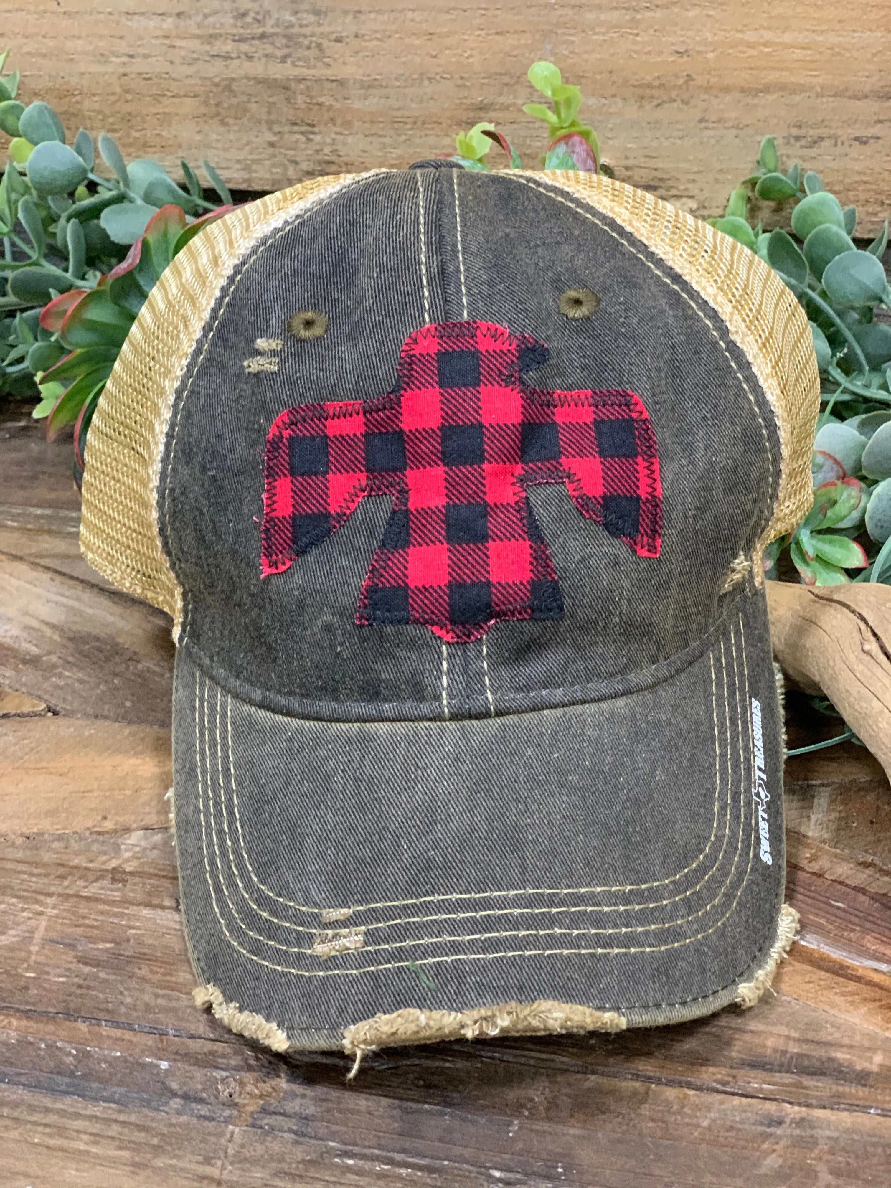 Patch Bird Mesh Cap