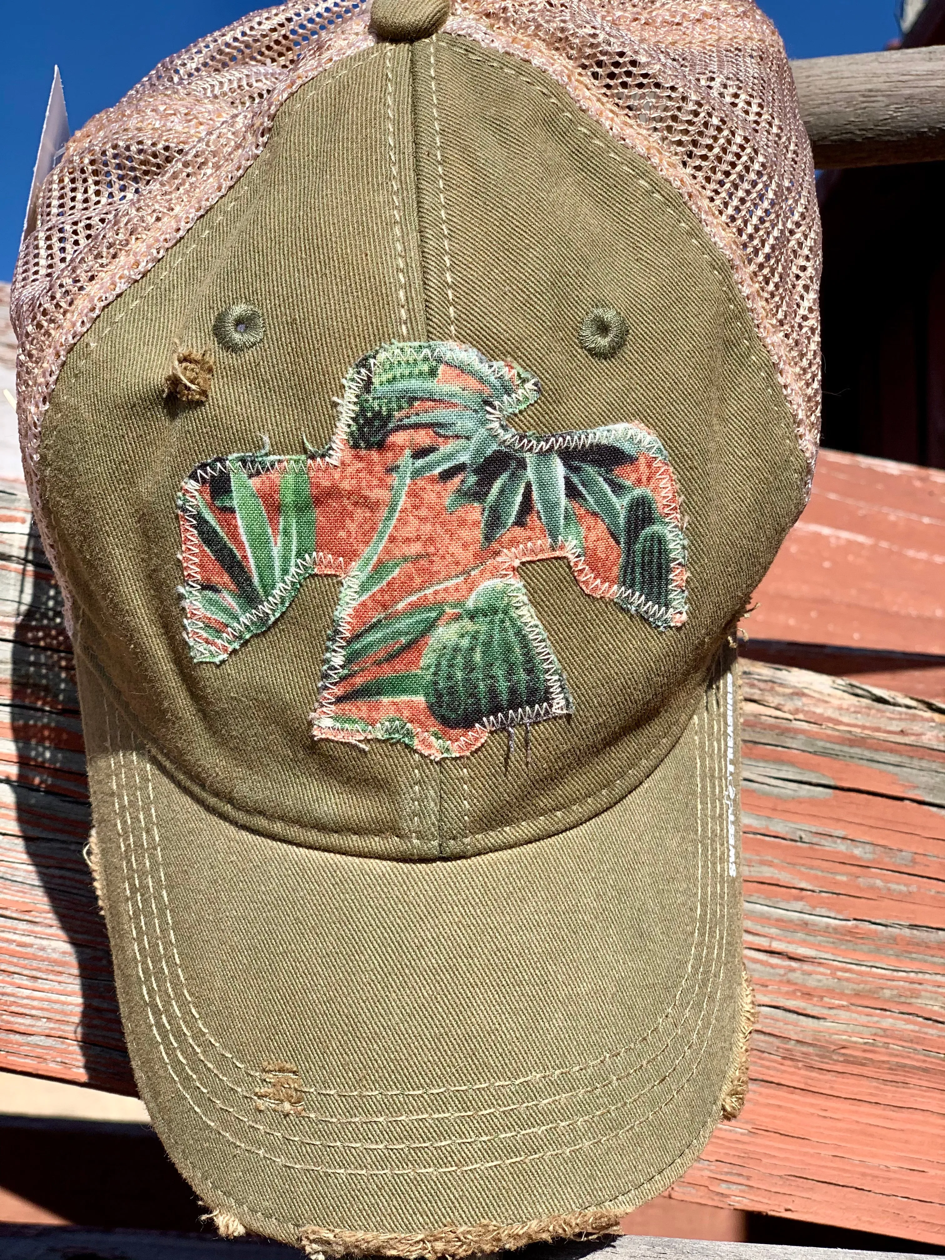 Patch Bird Mesh Cap